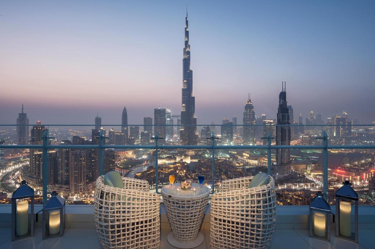Damac Maison Distinction Dubái Exterior foto View from the 122nd floor
