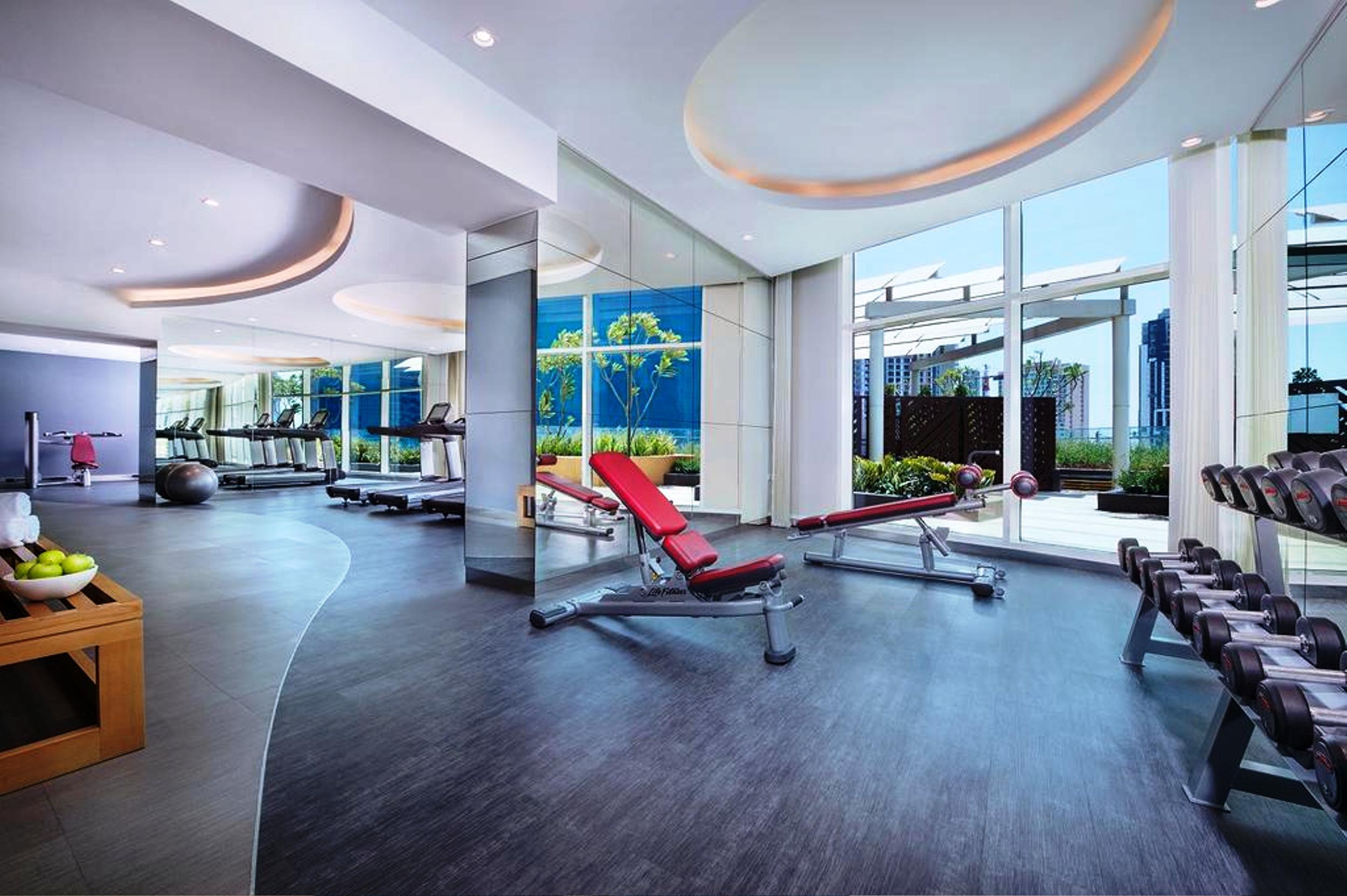 Damac Maison Distinction Dubái Exterior foto The gym at the Shangri-La Hotel, Kuala Lumpur
