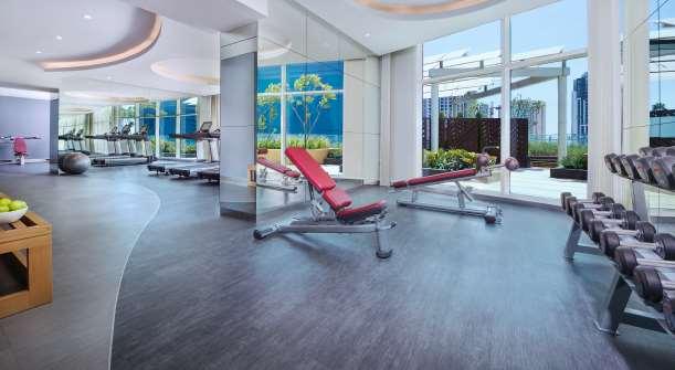 Damac Maison Distinction Dubái Facilidades foto The gym at the hotel